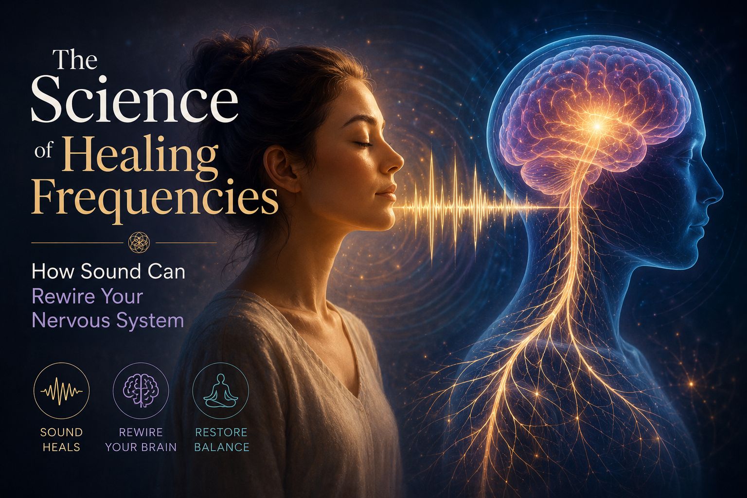 The Science of Healing Frequencies — How Sound Rewires Your Nervous System