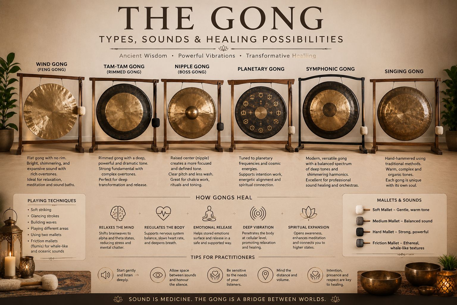 All Types of Gongs — Voice of Akash